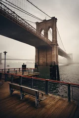 Fotobehang Brooklyn Bridge © rabbit75_fot
