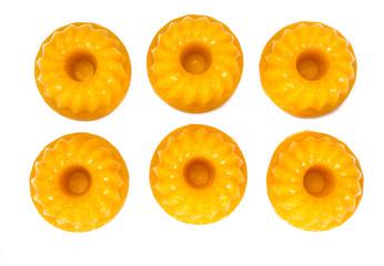 Gentle delicious sweet pumpkin jelly