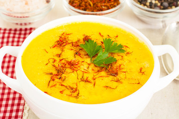 Carrot Cream Soup Diet Food