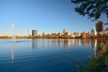 Fototapeta premium Central Park Jesień