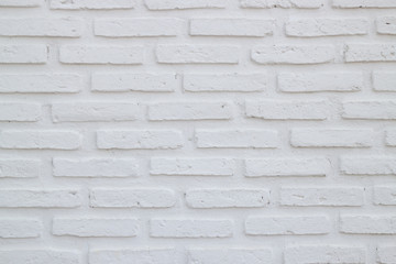 Obraz premium Outdoor white brick wall texture