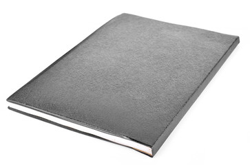 Notebook Black  isolated on white background