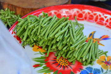 Beans, cut into pieces