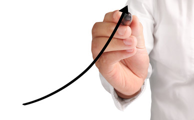 hand drawing  chart show