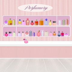 illustration of perfumery