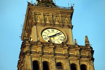 Clock with a diameter of 6 meters located on the 42 floor