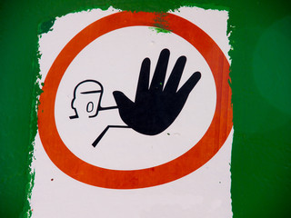 entry prohibited sign (7), do not enter, keep out