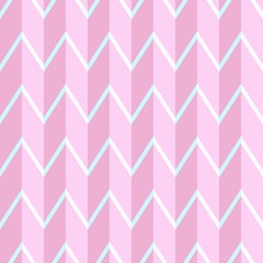 Geometric pattern in light pink tones. Volumetric background, seamless texture.