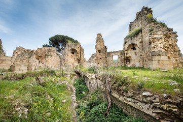 small village of Roman times, Italy