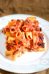 backed pasta