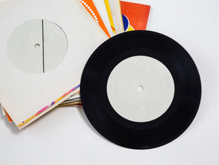 vinyl records, retro
