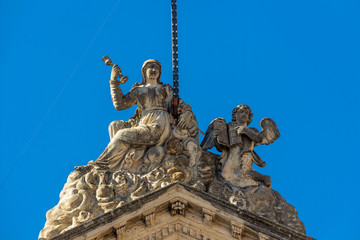 Sicilian Baroque statue