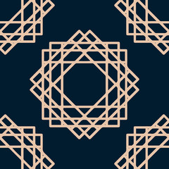 Vector hand-drawn oriental mandala, ethnic doodle mandala with c