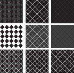 seamless pattern black diamond