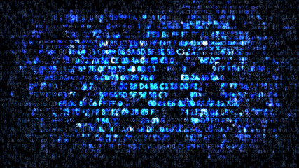 Blue computer hex code