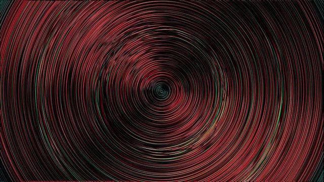 Fractal de C&iacute;rculos Concentricos a Colores con Textura