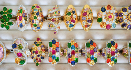 collection of jewelry ring