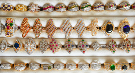 collection of jewelry ring