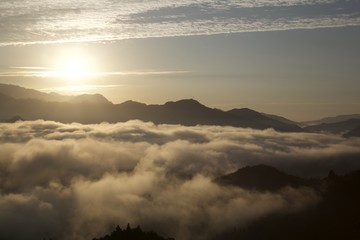 国見ヶ丘の雲海