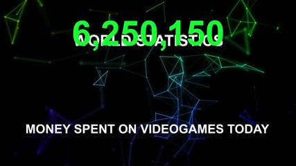Money spent on video games today - Powered by Adobe
