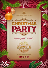Christmas Party Poster