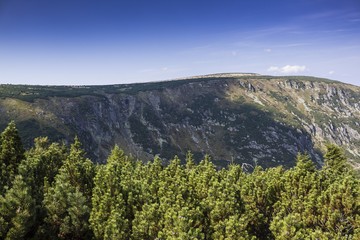 Fototapeta premium Mountain trail in Karkonosze