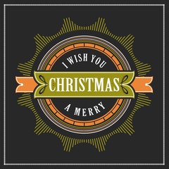 Vintage Christmas card