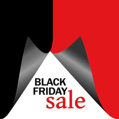 Obraz premium Black friday background