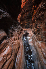 Narrow gorge in West Australia