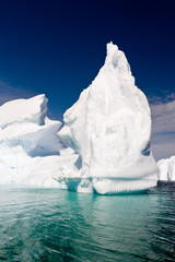 Plakaty  Antarctic Ice bergs 