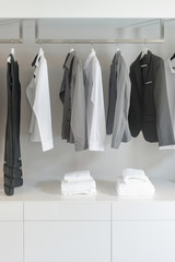 black and white color tone clothes