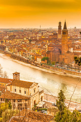 Naklejka premium View of Verona