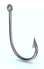 one fish hook