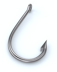 one fish hook