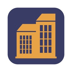 Obraz premium public building icon