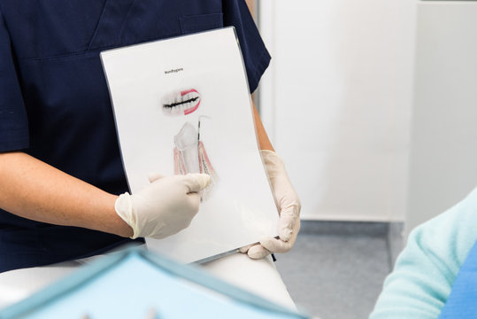 zahnarzt erkl&auml;rt die mundhygiene