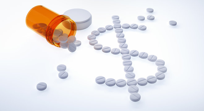 Tabletten - Dollarzeichen