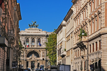 Fototapeta na wymiar Roma palazzo di Giustizia