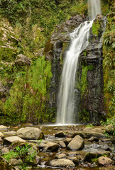 Waterfall in Otavalo, Ecuador