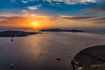 Santorin Sonnneuntergang