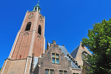 Fototapeta na wymiar L'Aia, Den Haag, la Grote Kerk - Olanda - Paesi Bassi