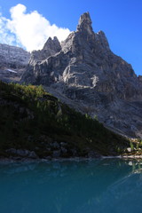 Naklejka na ściany i meble Dolomiti attorno a Cortina d'Ampezzo