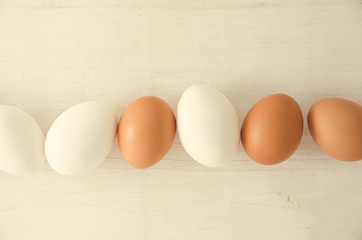 Eggs. Fresh chicken eggs ready for cooking.