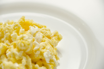 Omelet. Delicious dish for healthy life.
