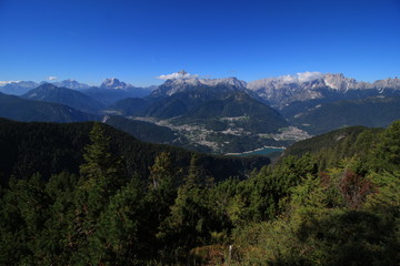 Fototapeta premium Dolomiti bellunesi, il Cadore