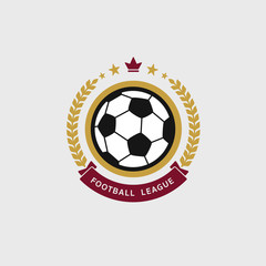 Obraz premium Soccer Football Badge,vector illustration