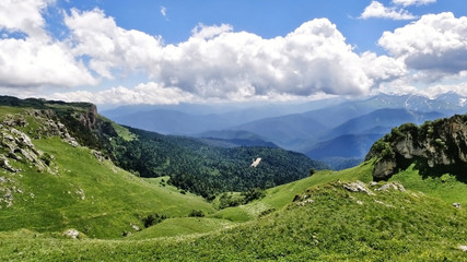 Amazing Caucasus mountains.