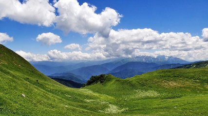 Amazing Caucasus mountains.