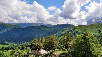 Amazing Caucasus mountains.