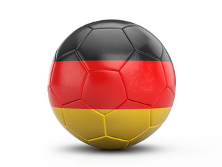 Soccer ball Germany flag